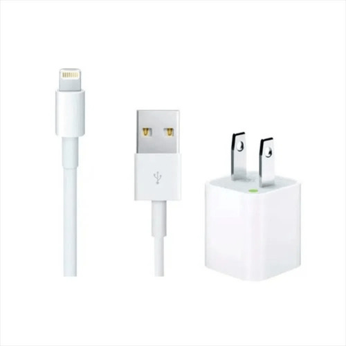 Cargador Para iPhone 5 6 7 8 Plus X Xr Xs - Incluye Cable