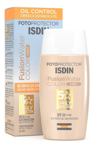 Fotoprotector Isdin Fusion Water Color Light