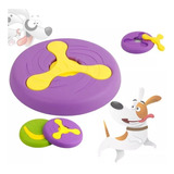 Frisbee Para Perros Multifuncional Bumerán + Plato + Frisbee