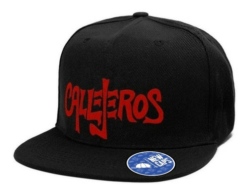 Gorra Plana Callejeros Rock Argentino Newcaps