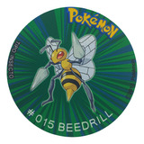 Mousepad De Tazo Pokemon De Modelo #015 Beedrill