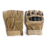 Guantes Tácticos Protección Medio Dedo Touch Moto Bici B01