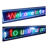 Cartel Led Programable Rgb Full Color Todos Led Todo Color