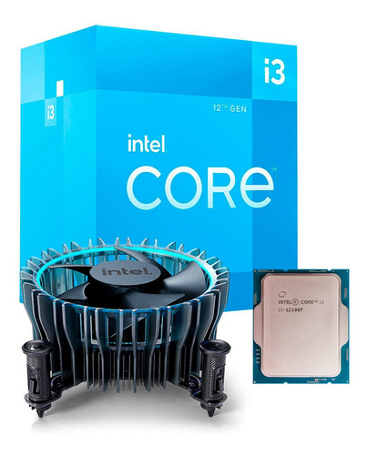 Processador Intel Core I3-12100f 3.3ghz 12ª Ger Lga1700