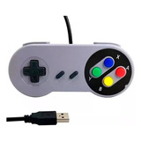 Controle Usb Super Nintendo Snes P/ Pc Ou Raspberry C/nf