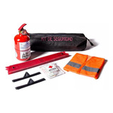 Kit Reglamentario De Seguridad Auto 4 En 1 Vtv Matafuegos 