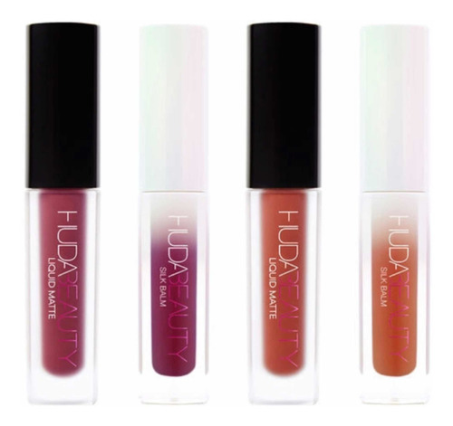 Huda Beauty - Set De Labiales X 4 - Originales