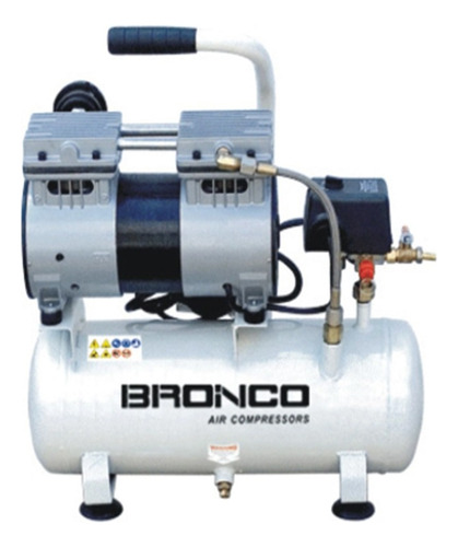 Compressor De Ar Odontológico Isento Oleo 220v Broncocompres