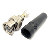 Conector Bnc Macho Con Protector Para Cable 