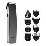 Cortadora Afeitadora De Pelo Barba Inalámbrica Kit 5en1 Htc 