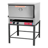 Horno Pastelero 12 Moldes Full Acero Inoxidable Sol Real Gnv