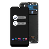 B Funda Tela Display Touch Para A20 A205 Amoled