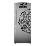 Decoración En Vinil Para Refrigerador Mandala M Mouse 4