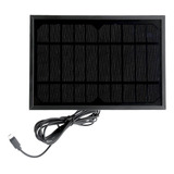 5w 1a Kit De Cargador De Panel Solar De Cámara Con Soporte