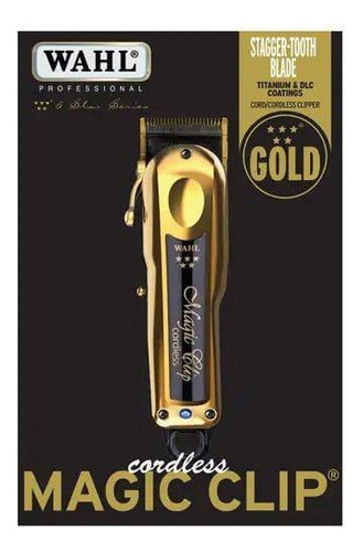 Cortadora Magic Clip Gold Con Base De Carga