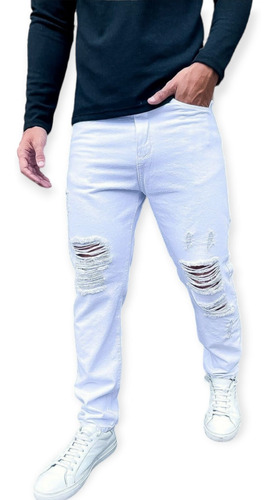 Jeans Mom Blanco 