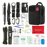 Kit De Supervivencia Emergencia De Cámping Con Bolsa 139pcs