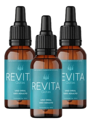 Pague 4 Leve 6 Revita Gotas 100% Natural Envio Imediato!!