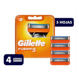 Gillette - Repuestos Para Afeitadora Fusion5 ,4 Unidades