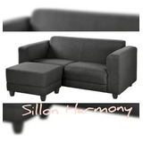 Sillón Sofá 2 Cuerpos Moderno Harmony