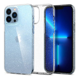 Funda Para iPhone 13 Pro Max 6.7 Tpu Transparente Brillos