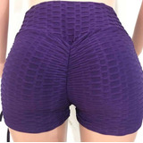 Short Calza Corta Mujer Frunce En La Cola Importado Art 6010