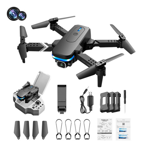 Drone 4k De Alta Definición Con Cámara Dual Y Tres Baterías