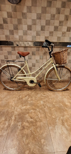 Bicicleta Vintage R26 Jordan Canasto De Mimbre