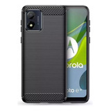  Funda Fibra De Carbono Para Motorola G13 G23 + Vidrio 9d