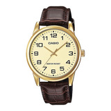 Reloj Para Unisex Casio Mtp-v001gl-9b Marrón