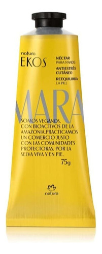 Crema Manos Nectar Hidratante 75 Grs Ekos Natura