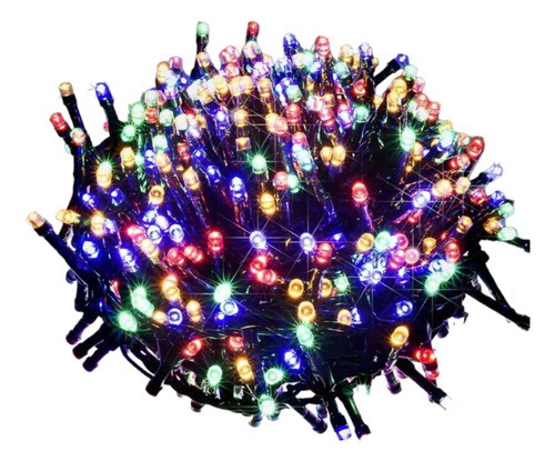 Luces De Navidad Led Multicolor 39 Metros