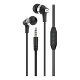 Auriculares In Ear Celular Pc Manos Libre Microfono Noga 094 Color Negro