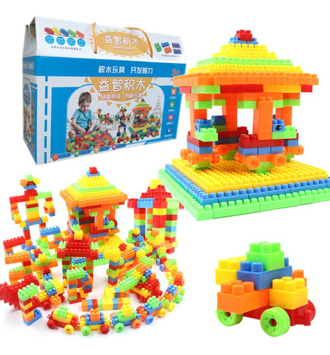 Juego De Bloques Niños Juguetes De Construcción Bloks 200pcs