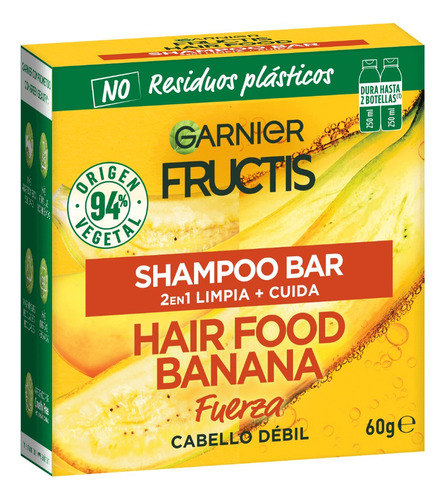 Shampoo En Barra Banana Garnier