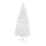 Arbol Pino De Navidad Blanco 210 Cm Cepillo Artificial