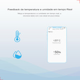 Sonoff Sensor De Temperatura E Umidade Snzb-02 Zigbee Alexa