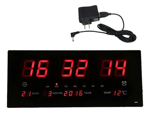 Reloj De Pared Digital 3615