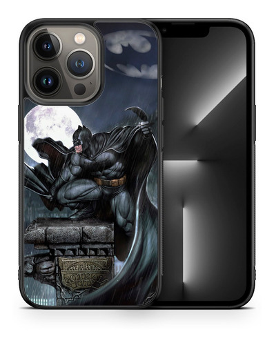 Funda Protectora Para iPhone Batman Knight Fanart Tpu Case 