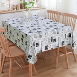 Toalha De Mesa Retangular Jacquard Estampado 6 Lugares