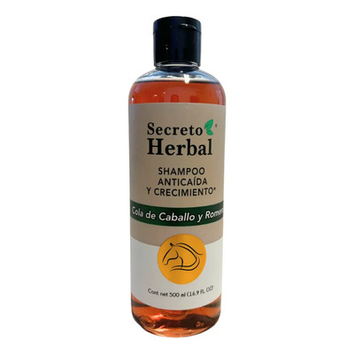 Shampoo Cola De Caballo Secreto Herbal Anticaida Romero 500ml | MercadoLibre