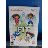 Fit Nickelodeon Juego Para Wii 