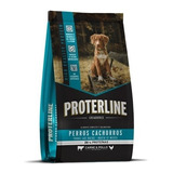 Alimento Proterline Cachorro Todos Los Tamaños Sabor Carne Y Pollo En Bolsa De 15kg