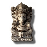 Ganesha Sentada Apto Exterior Resina 