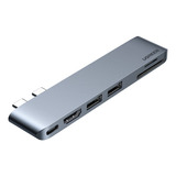 Ugreen Hub Para Macbook Usb-c Multifuncional Thunder Bolt 3