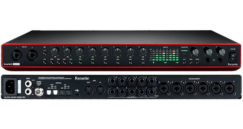 Placa De Sonido Usb Focusrite Scarlett 18i20 3ra Generacionp