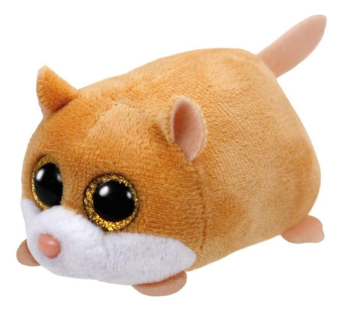 Ty Teeny Tys Collection Peewee Hamster Amarillo Ojos Glitter