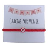 Pulseras Macramé Con Tarjetas X 10 Souvenirs Cumpleaños