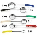 Set X 6 Cucharas Porcionadoras Solidas Acero Inox Servicio