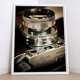 Vinilo Decorativo 30x45cm Poster Camara Leica Vintage 05